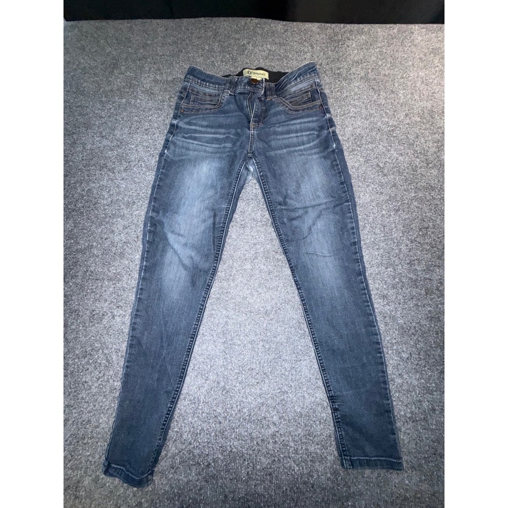 Democracy Ab Solution Skinny Jeans Dark Wash Stretch Denim Size 2